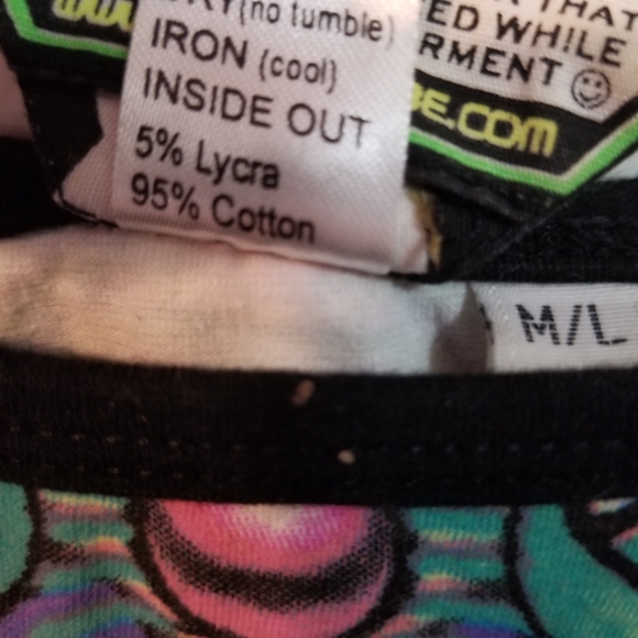 UV Reactive Space Tribe Sublime Strap Dress - Alpha Centauri - Picture 9 of 9